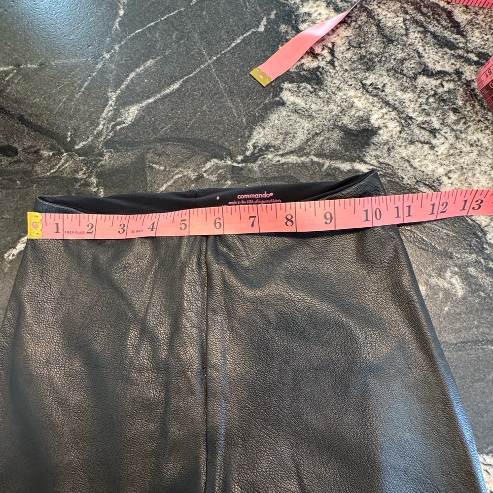 Commando faux leather leggings. SP